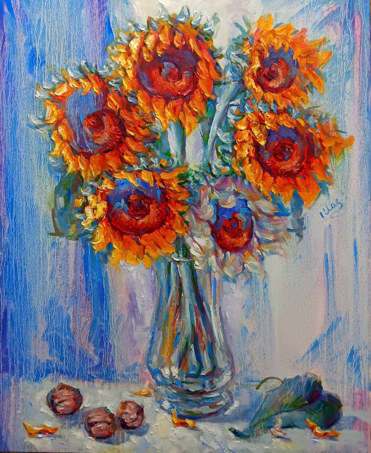 Half a Dozen Sunflowers Alex Klas