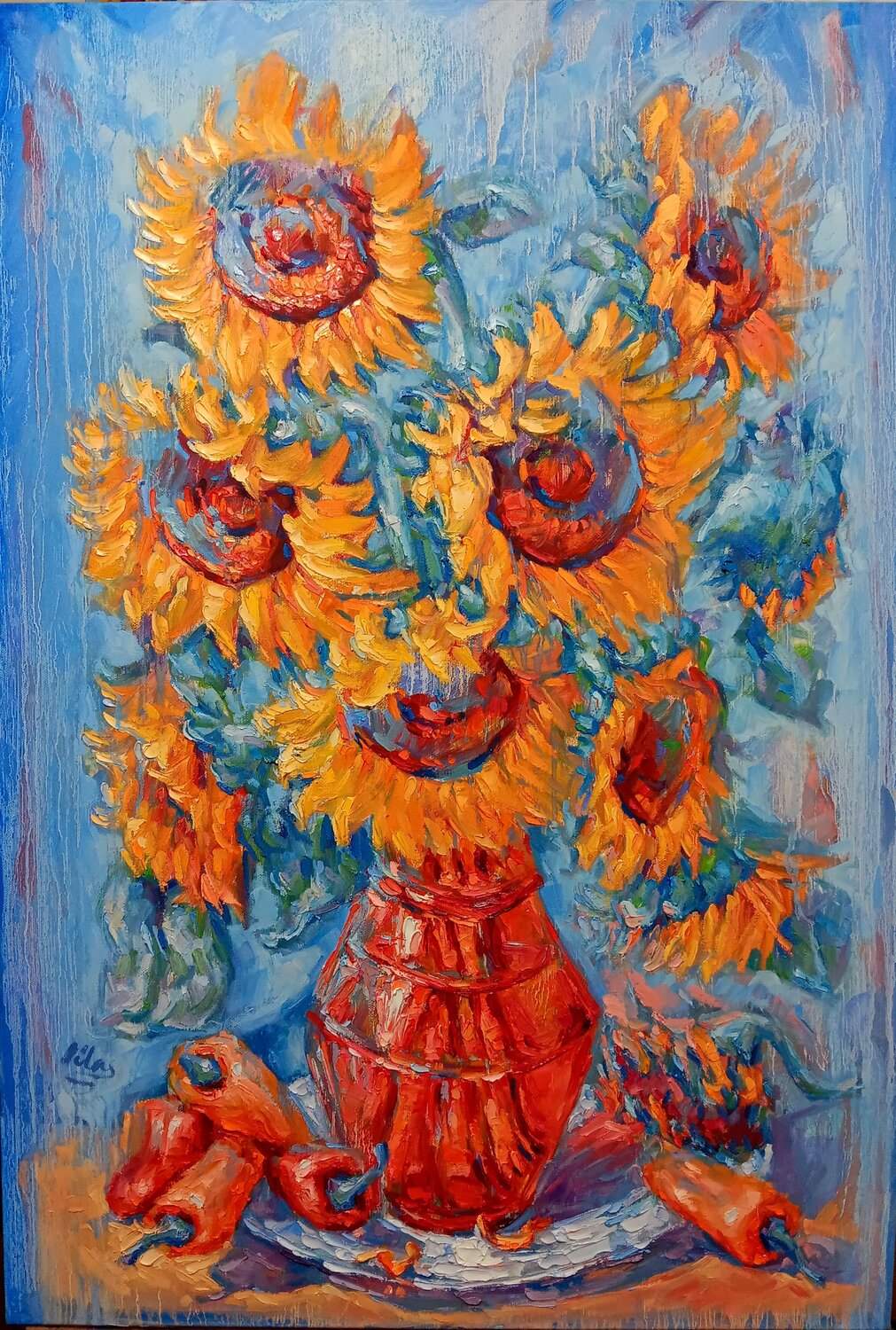 Sunflowers with Peppers Alex Klas