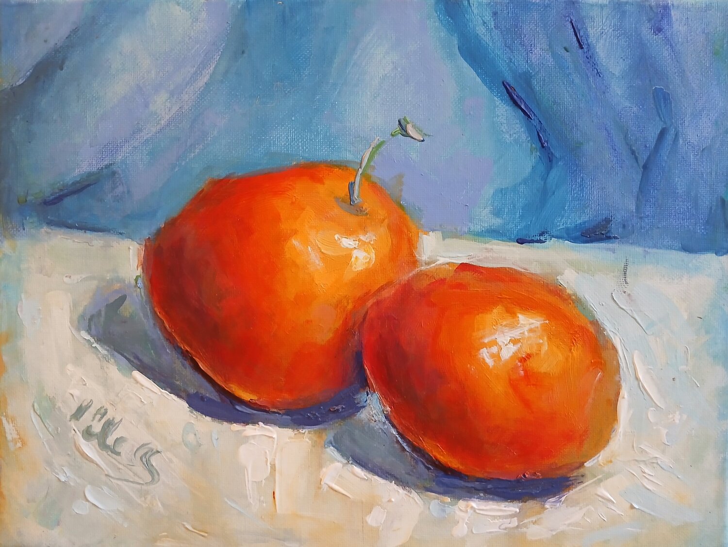 Tangerines Alex Klas Peinture originale à vendre