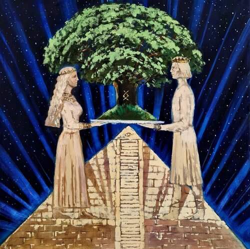 Balance von Karina Ludborzha, Malerei kaufen auf Singulart