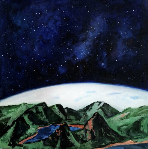 Infinite wide von Karina Ludborzha, Malerei kaufen auf Singulart