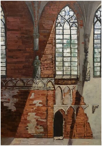 The light in Marienburg" von Karina Ludborzha, Malerei kaufen auf Singulart