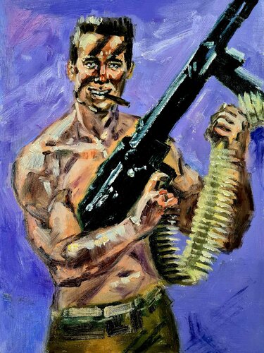 Commando van Karina Ludborzha, Schilderij te koop op Singulart