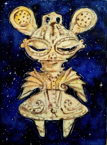Dogu de Karina Ludborzha, Pintura a la venta en Singulart