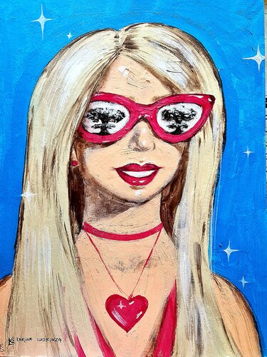 Barbie van Karina Ludborzha, Schilderij te koop op Singulart