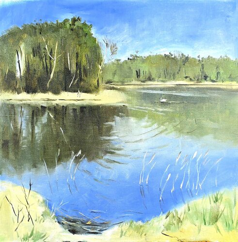 Früher Frühling von Karina Ludborzha, Malerei kaufen auf Singulart