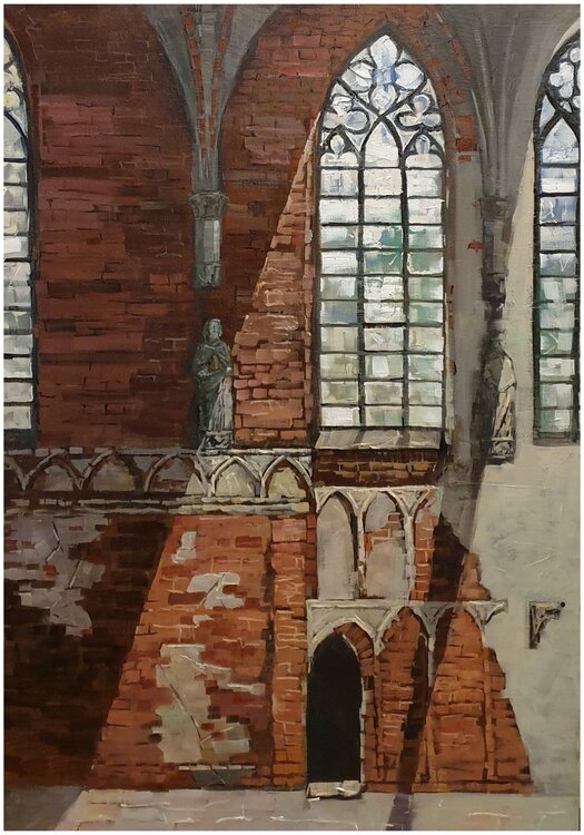 The light in Marienburg" Karina Ludborzha