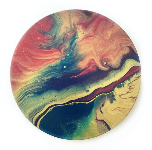 Le onde al tramonto - Waves at Sunset von tiziana adreani, Malerei kaufen auf Singulart