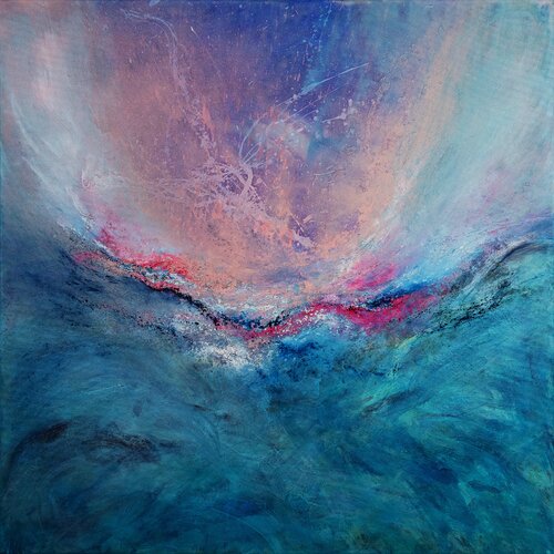 Ocean Storm van Christina von Dwingelo-Lütten, Schilderij te koop op Singulart