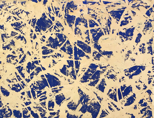 Golden Sci-Fi von Jürgen Angeler, Malerei kaufen auf Singulart