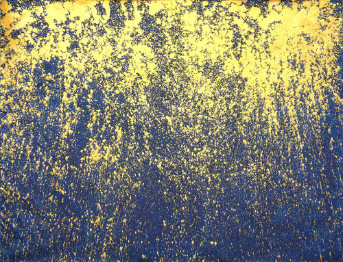 Golden Storm by Jürgen Angeler, Painting for Sale on Singulart