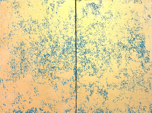 Golden Green Veil van Jürgen Angeler, Schilderij te koop op Singulart