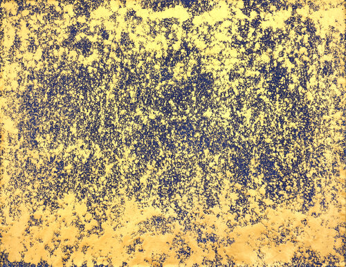 Golden Sieve par Jürgen Angeler, Peinture en vente sur Singulart