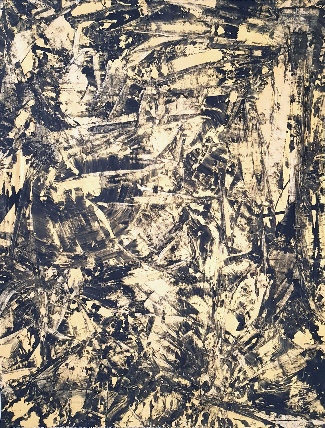 Black Golden Sunshine Jürgen Angeler Originalgemälde zu verkaufen