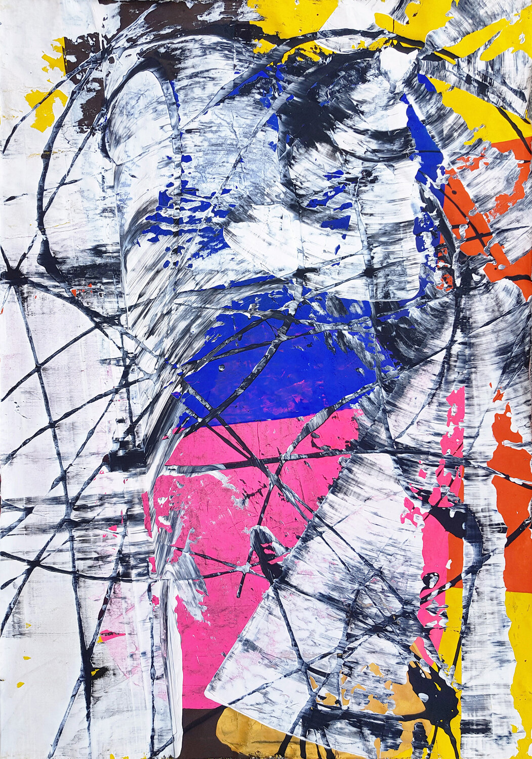 Butterfly Expressionism Jürgen Angeler Pintura original en venta