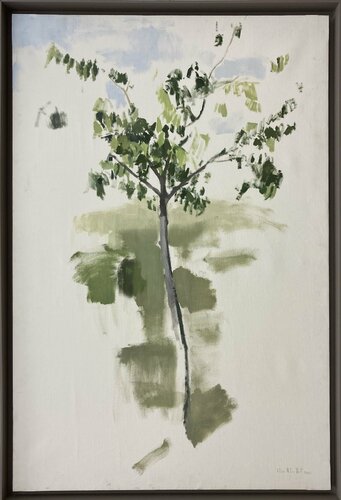 ÁRBOL EN EL CAMPO II di Antonio Mateos Prieto, Pittura in vendita su Singulart