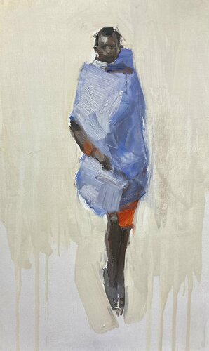 Salto en azules von Antonio Mateos Prieto, Malerei kaufen auf Singulart