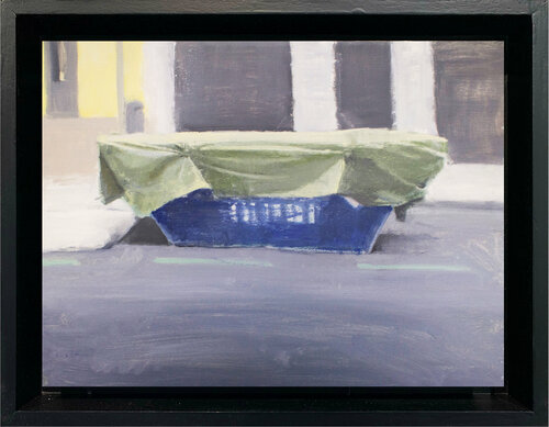 Contenedor azul Antonio Mateos Prieto