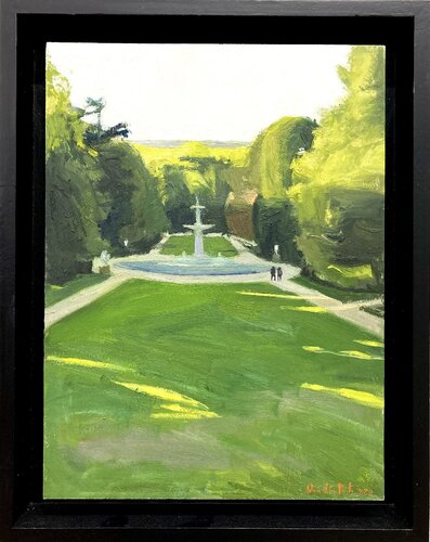 Paseo por el campo del Moro. van Antonio Mateos Prieto, Schilderij te koop op Singulart