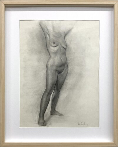 Desnudo. Naked. Nude. (2) de Antonio Mateos Prieto, Dibujo a la venta en Singulart