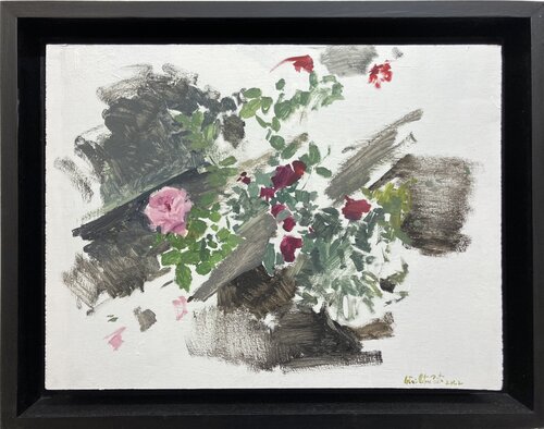 Rosa. Rose di Antonio Mateos Prieto, Pittura in vendita su Singulart