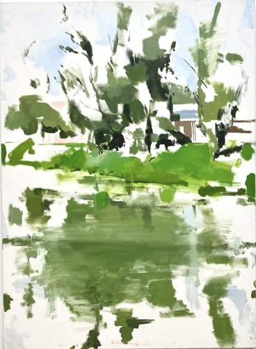 Árbol y reflejo von Antonio Mateos Prieto, Malerei kaufen auf Singulart