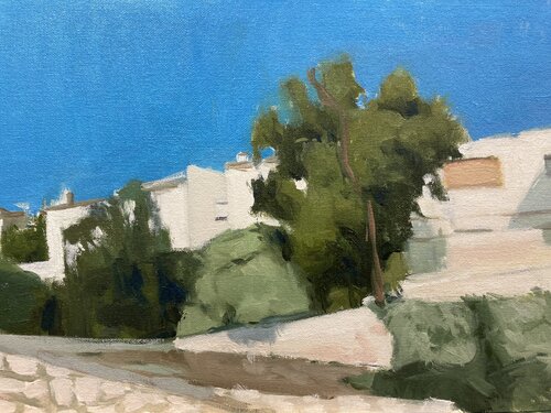 Árbol en Chinchón Antonio Mateos Prieto