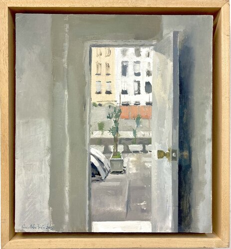 Patio interior by Antonio Mateos Prieto, 油畫 for Sale on Singulart