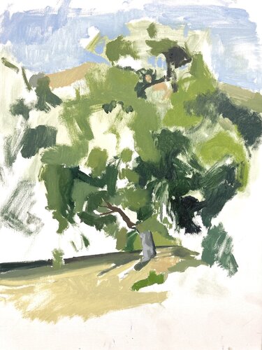 Àrbol en campo von Antonio Mateos Prieto, Malerei kaufen auf Singulart