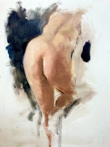 Desnudo. Naked. Nude (5) par Antonio Mateos Prieto, Peinture en vente sur Singulart