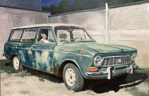 El copiloto van Antonio Mateos Prieto, Schilderij te koop op Singulart