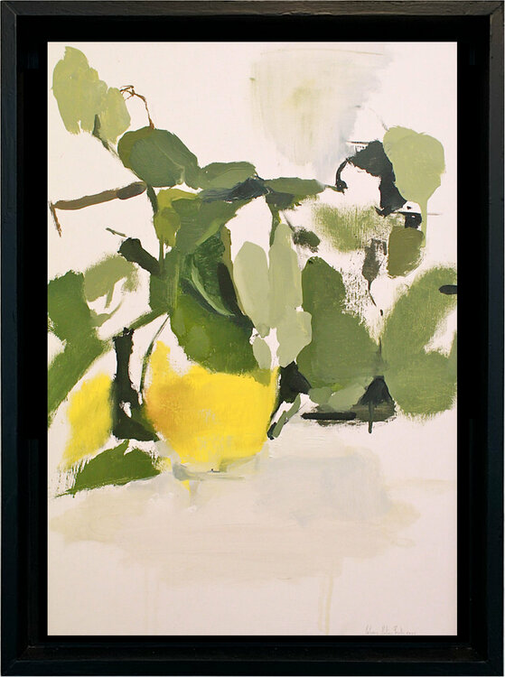 Membrillo. Hojas. Bodegón. Naturaleza muerta (still life) Antonio Mateos Prieto