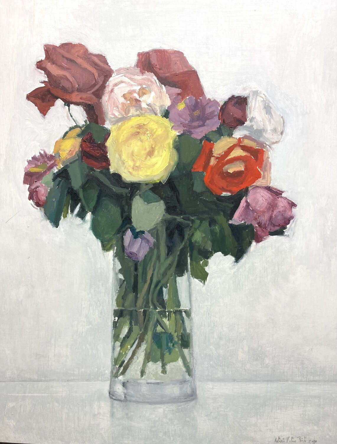 FLOWERS IN A VASE II Antonio Mateos Prieto