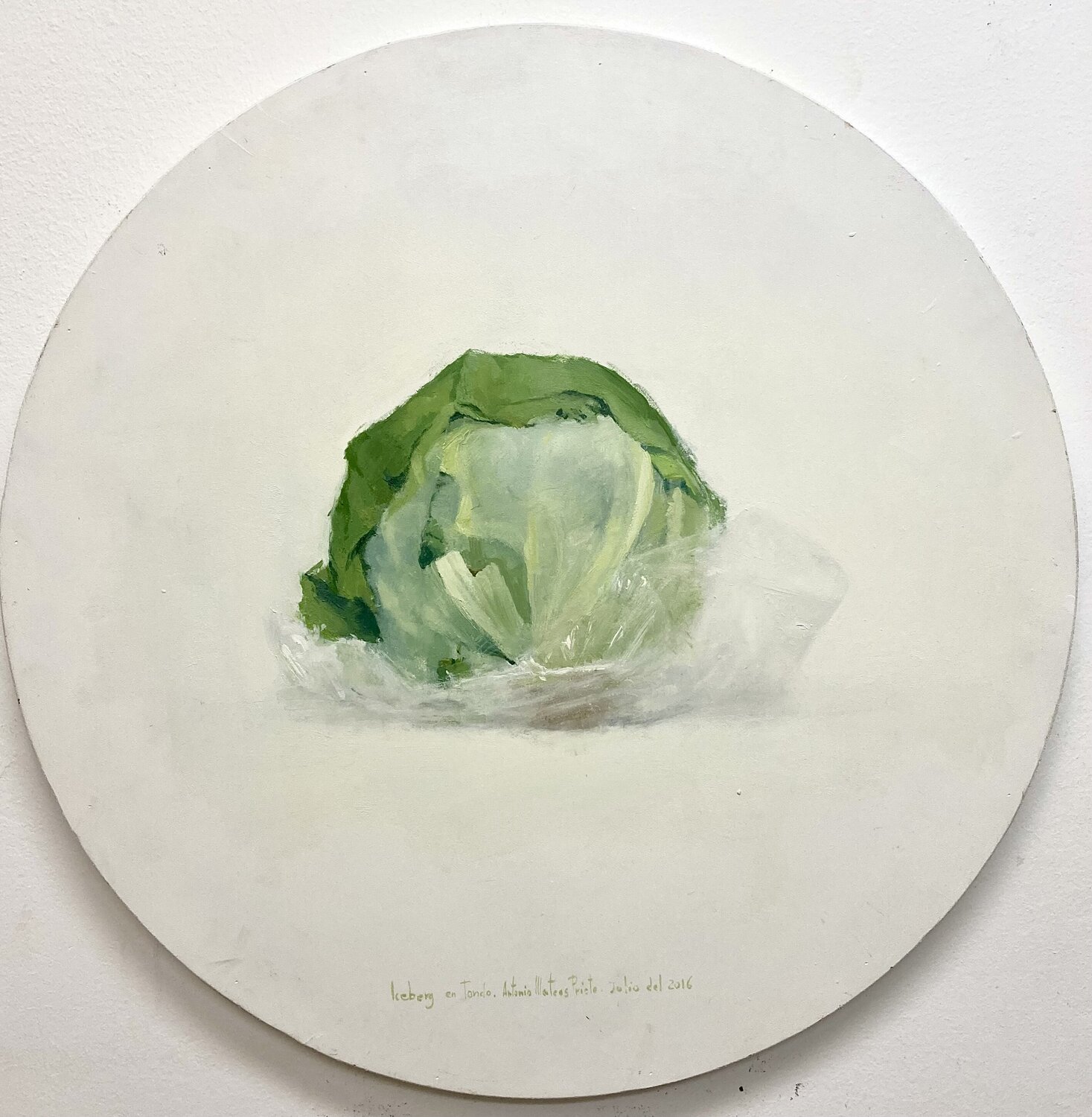 Iceberg en tondo Antonio Mateos Prieto