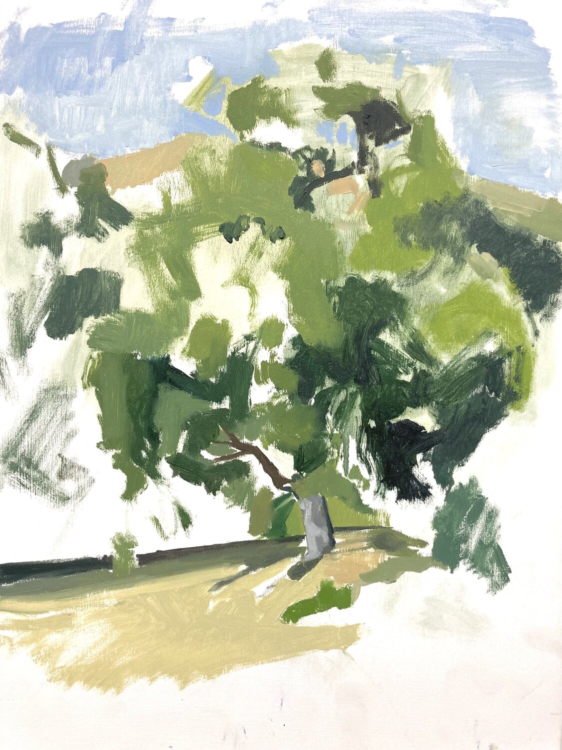 Àrbol en campo Antonio Mateos Prieto