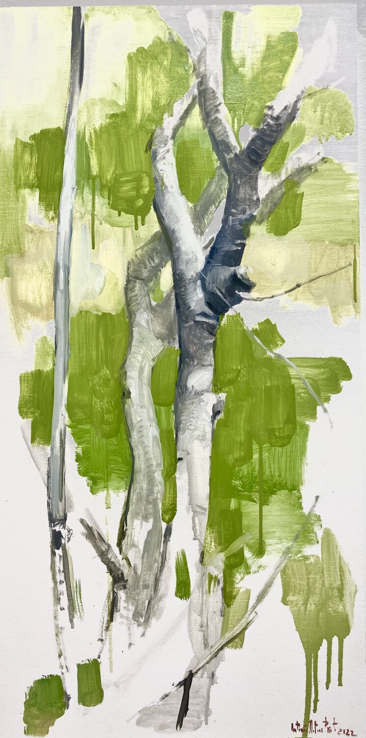 Árbol entre manchas Antonio Mateos Prieto