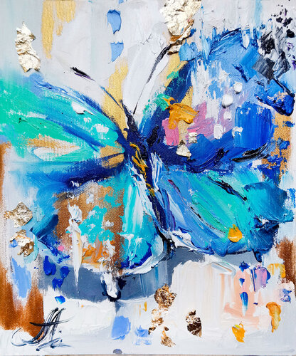 Spring Eve. Original Oil Painting On Canvas. Animal Art. di Annet Loginova, Pittura in vendita su Singulart