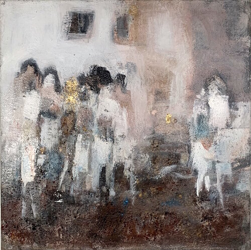 White strange von Nadée, Malerei kaufen auf Singulart