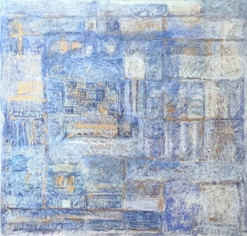 Azzurro / composition bleue von Nadée, Malerei kaufen auf Singulart