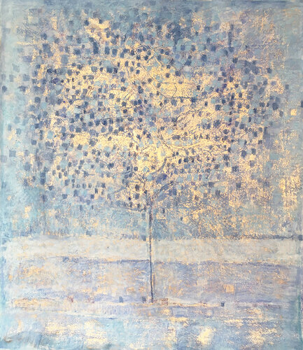 L'Arbre qui aimait voyager di Nadée, Pittura in vendita su Singulart