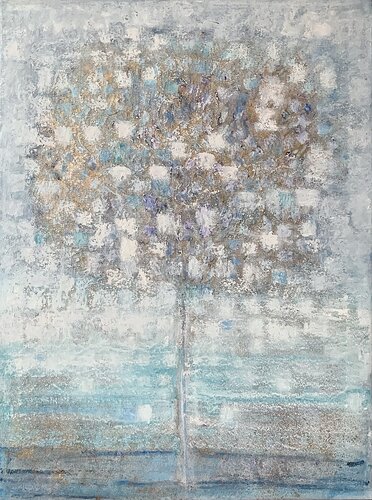 Blue Ice von Nadée, Malerei kaufen auf Singulart