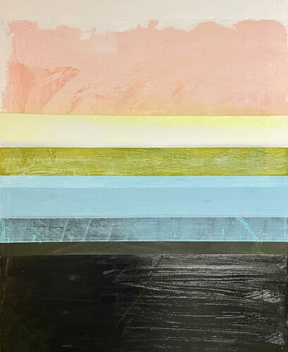 boho stripes by Karen und Simone Lehmann, Painting for Sale on Singulart