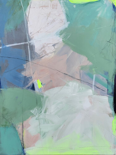 thin lines van Karen und Simone Lehmann, Schilderij te koop op Singulart