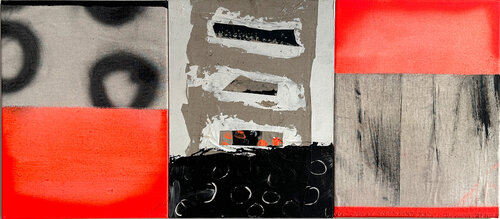 together - forever - triptych von Karen und Simone Lehmann, Malerei kaufen auf Singulart