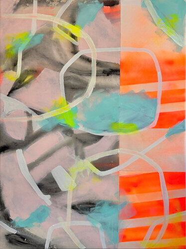 walk about by Karen und Simone Lehmann, 油畫 for Sale on Singulart