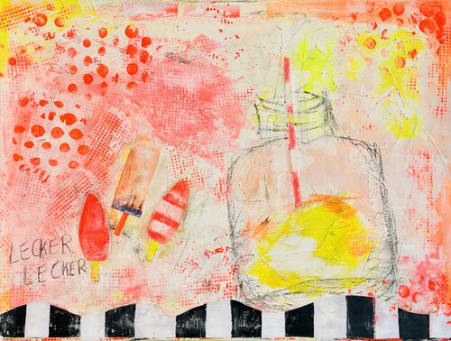 Lecker - Lecker von Karen und Simone Lehmann, Malerei kaufen auf Singulart