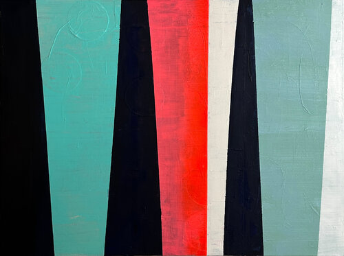 Hidden Circles by Karen und Simone Lehmann, Painting for Sale on Singulart