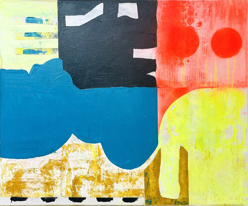 all my friends by Karen und Simone Lehmann, 油畫 for Sale on Singulart