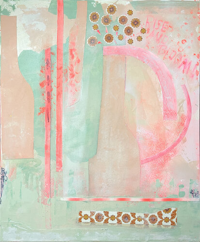 Rise and Bloom di Karen und Simone Lehmann, Pittura in vendita su Singulart