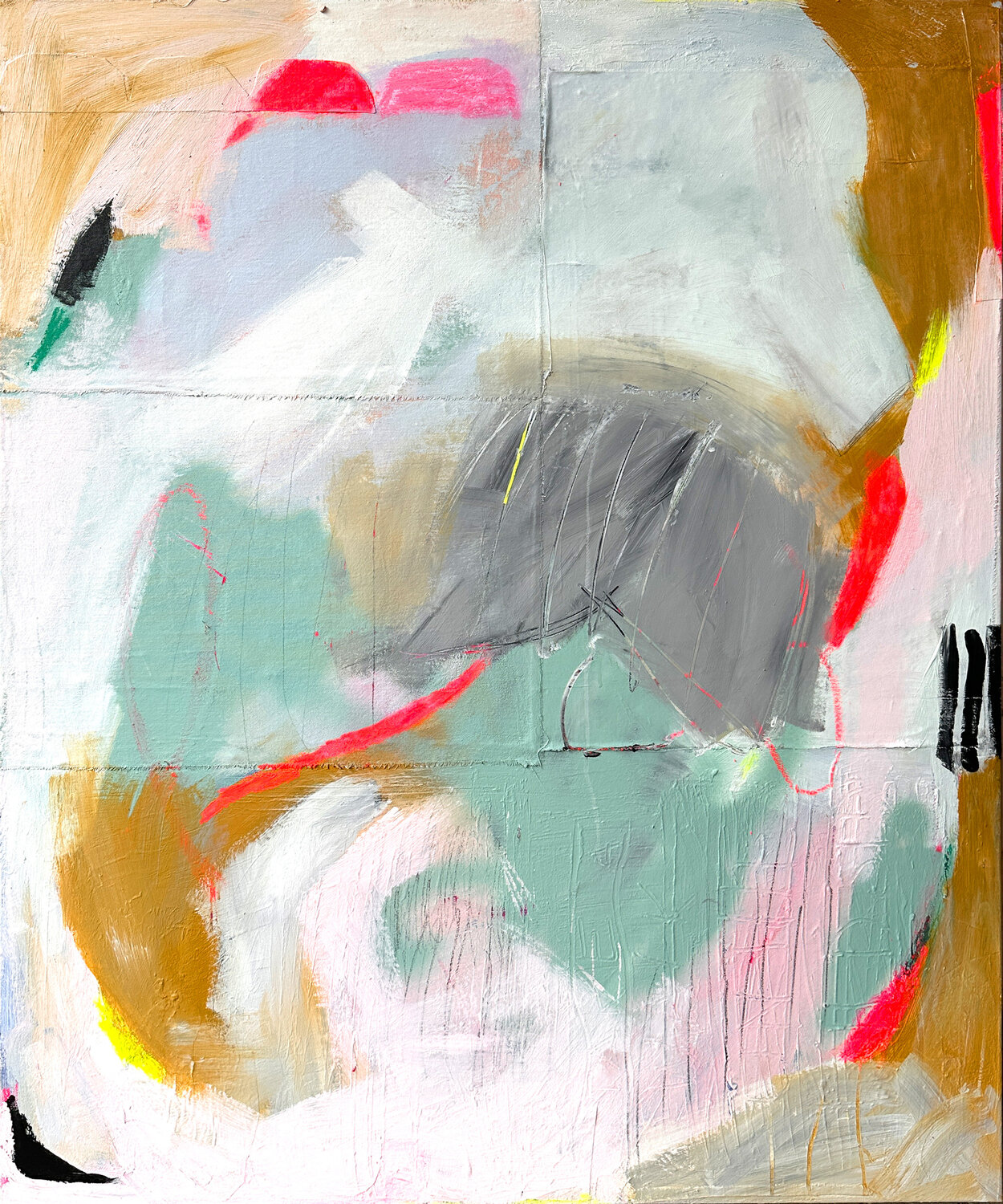 Take a walk at the wild side Karen und Simone Lehmann Original painting for sale